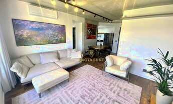 Imagem 7: Apartamento 100% mobiliado com 2 dormitórios, andar alto, sala 2 ambientes, 1 vaga, à vend