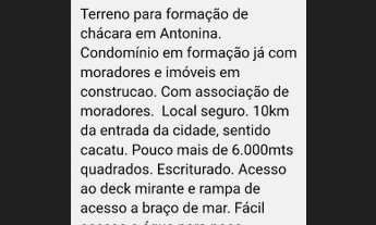 Imagem 2: Terreno condominio chacara