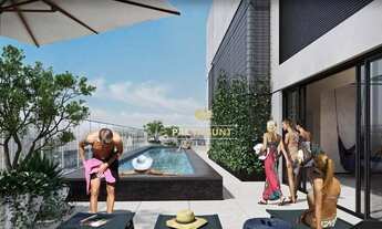 Imagem 6: Lindo studio com 1 dormitório, sala e cozinha integrados, varanda à venda, 23 m² por R$ 57