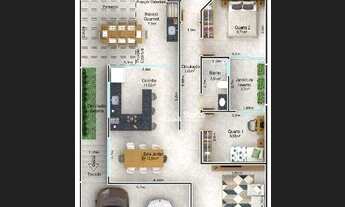 Imagem 7: Casa estilo sobrado com 3 dormitórios à venda, 110m² por R$ 550.000 - Quinta Alto Umuarama