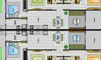 Imagem 2: Casa Geminada com 3 quartos sendo 1 suite