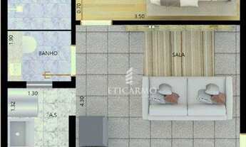 Imagem 4: Apartamento com 1 dormitório à venda, 28 m² por R$ 179.000,00 - Cidade Patriarca - São Pau