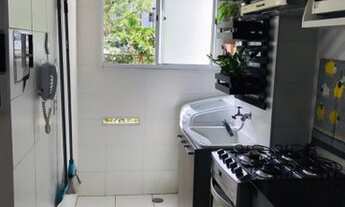 Imagem 6: Apartamento 2 dormitórios, cozinha com armários planejados, banheiro com box de vidro