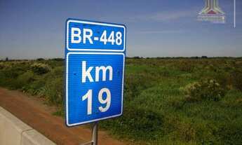 Imagem 4: Área junto a BR448 , Rodovia do Parque, com 247,50 m de frente a rodovia