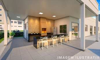 Imagem 7: Apartamento para venda com 44 metros quadrados ,2 quartos. Participante do Prog. Casa Verd