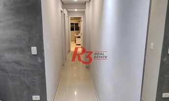 Imagem 3: Apartamento com 3 dormitórios à venda, 110 m² por R$ 540.000,00 - José Menino - Santos/SP