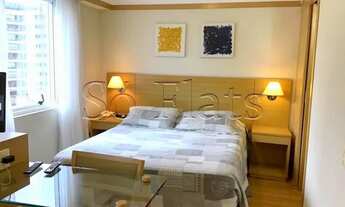 Imagem 6: Flat nos Jardins para locação totalmente mobiliado ao lado da Av Paulista. Consulte-nos