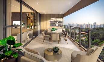 Imagem 2: Apartamento á venda tem 143 m² com 4 quartos ,2 suítes e 2 vagas em Campo Belo