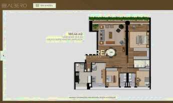 Imagem: APARTAMENTO À VENDA NO ITAIM BIBI, 4 SUÍTES