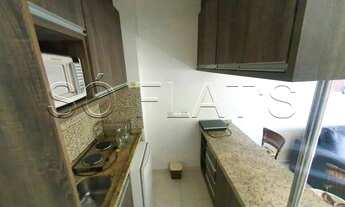 Imagem 2: Flat Choice Panamby disponível para locação com 1 dormitório e 1 vaga de garagem