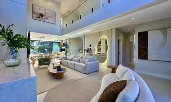 Imagem 3: Casa decorada beira lago c/ piscina e 05 suítes à venda - Condomínio Capão Ilhas Resort RE