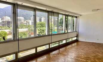 Imagem 4: Excelente apartamento, vista ampla para a lagoa e Cristo com 4 quartos - Lagoa - Rio de Ja