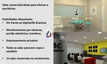 Imagem 4: Sala para alugar, entre 35,43 e 68,58 m² a partir de R$ R$ 1.062,82/mês - Alphaville Grac