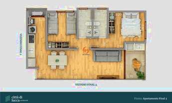 Imagem 5: Apartamentos no LITORAL - Itaguá - 65m² 2 DORMS sendo 1 SUÍTE / Ubatuba - SP / Sacada Gour