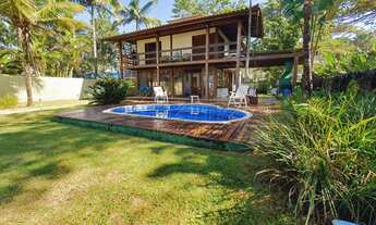 Imagem 2: Casa pé na areia- Toninhas, Ubatuba - R$ 3 mi, Cod: 3835