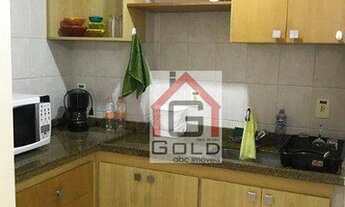 Imagem 2: Apartamento com 1 dormitório para alugar, 44 m² por R$ 1.460,00/mês - Centro - Santo André