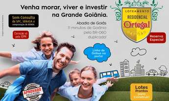 Imagem 1: LOTEAMENTO RESIDENCIAL ORTEGAL - ABADIA DE GOIÁS