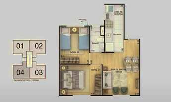 Imagem 6: Apartamento 2 dorms Vila Lutécia em Santo André