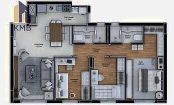 Imagem 3: Apartamento à venda, 76 m² por R$ 500.000,00 - Marechal Rondon - Canoas/RS