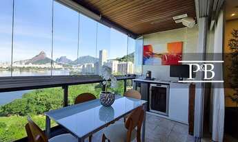 Imagem 5: Apartamento com 3 dormitórios para alugar, 200 m² por R$ 19.882,70/mês - Lagoa - Rio de Ja