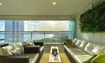 Imagem 2: Apartamento com 3 dormitórios à venda, 158 m² por R$ 1.400.000,00 - Praia da Enseada - Gua