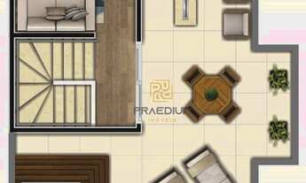 Imagem 6: Sobrado com 3 dormitórios à venda, 107 m² por R$ 630.000,00 - Boa Vista - Curitiba/PR