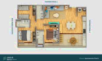 Imagem 4: Apartamentos no LITORAL - Itaguá - 65m² 2 DORMS sendo 1 SUÍTE / Ubatuba - SP / Sacada Gour