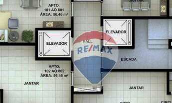 Imagem 7: Apartamento para venda com 2 quartos (1 suíte), em Candeias