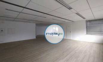 Imagem 4: Conjunto comercial com 130m² vão livre, com piso laminado, ar condicionado e 02 vagas de g