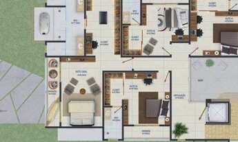 Imagem 6: Casa com 5 dormitórios à venda, 435 m² - Condomínio Alphaville Fortaleza Residencial - Eus