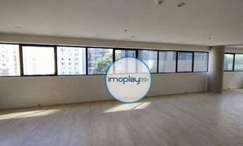 Imagem 2: Laje comercial comercial com 175m² vão livre, piso laminado, 04 vagas de garagem e 04 banh