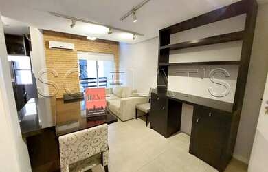 Imagem 4: Lindo apartamento mobiliado com serviços e vaga em Moema para locação