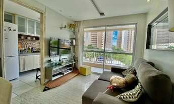 Imagem 6: Alugo Ap 56m 100% MOBILIADO, todo PROJETADO, 2 quartos, sendo 1 suíte, 2 WCs, 1 vaga, 2° a