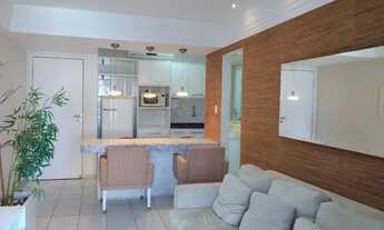 Imagem 2: 1 Quarto e Sala - 41 m² - Varanda - Decorado - Mobiliado - 1 Vaga de Garagem