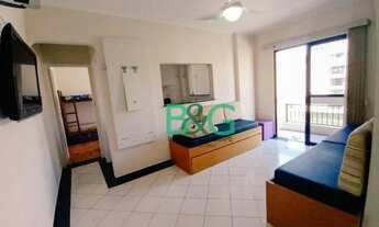 Imagem 2: Apartamento com 2 dormitórios à venda, 57 m² por R$ 350.000 - Jardim Las Palmas - Guarujá