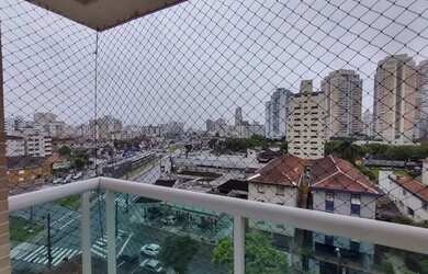 Imagem 2: Apartamento com 1 dormitório para alugar, 51 m² por R$ 3.300,00/mês - Gonzaga - Santos/SP