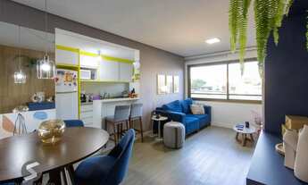 Imagem 2: Apartamento de 62m², 2 dormitórios com suíte, churrasqueira, vaga coberta, infraestrutura