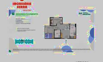 Imagem 4: Apartamento para venda com 44 metros quadrados com 2 quartos em Porto Canoa - Serra - ES