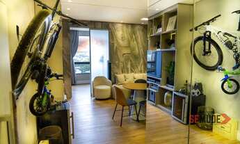 Imagem 5: Lindo Studio finamente mombiliado e decorado com 2 vagas em localização privilegiada