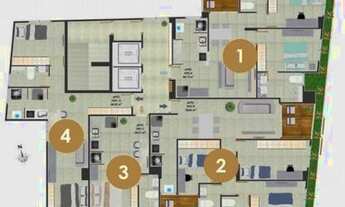 Imagem 3: Apartamento com 2 dormitórios à venda, 64 m² por R$ 509.748,00 - Jardim Oceania - João Pes