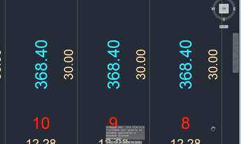 Imagem 4: Lote jardim cascata na terra escorrido para a rua