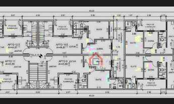 Imagem 6: Apartamento com 2 dormitórios à venda, 45 m² por R$ 280.000,00 - Vila Pires - Santo André