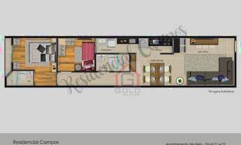 Imagem 2: Apartamento residencial à venda, Vila Valparaíso, Santo André