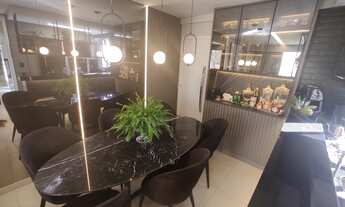 Imagem 7: Maravilhoso apto em andar alto com PORTEIRA fechada, mobiliado e decorado!