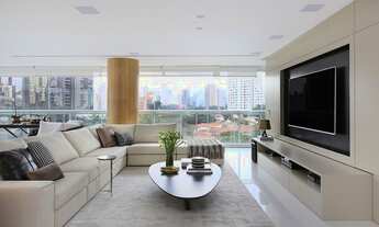 Imagem 2: Stratos Itaim-Gafisa)Apartamento de 246m² com 4 Suítes + 4 Vagas + Depósito Privativo no