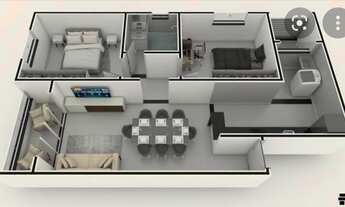 Imagem 6: Apartamento para venda com 50 metros quadrados com 2 quartos