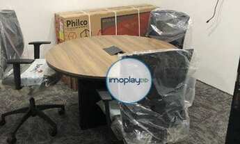 Imagem 6: Layout Mobiliado pronto para uso com Recepção, Copa e Banheiros