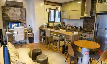 Imagem 4: Apartamento tipo studio totalmente mobiliado no bairro Córrego Grande em Florianópolis/SC