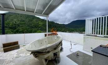 Imagem 4: Cobertura 110m² , 2 dorms sendo 1 suite + 1 wc , ampla varanda gourmet com churrasqueira e