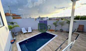 Imagem 2: Casa com 3 dormitórios à venda, 203 m² por R$ 880.000,00 - Terras de Santa Bárbara - Santa